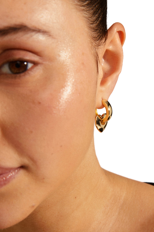 Iokaste Recycled Chunky Hoops