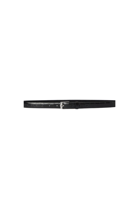 Ida Belt 2.0cm - Black Croc