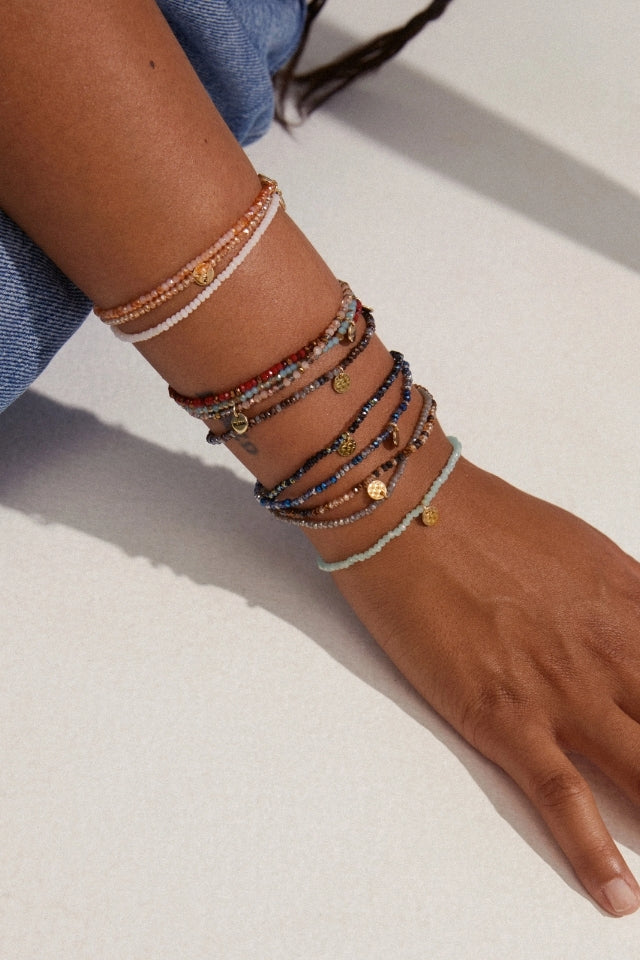 Indie Bracelet - Gold Plated/Black