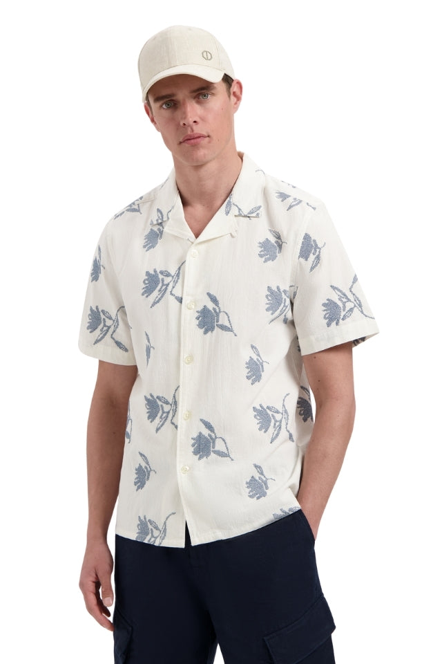 Isidro Resort Shirt - Provincial Blue
