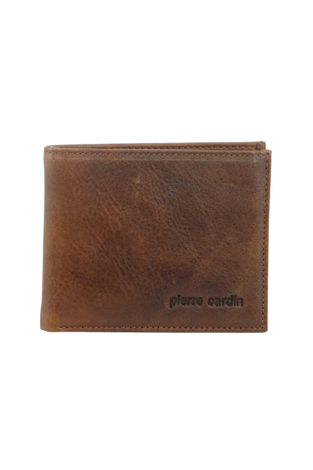 Italian Leather Bi-Fold Men's Wallet