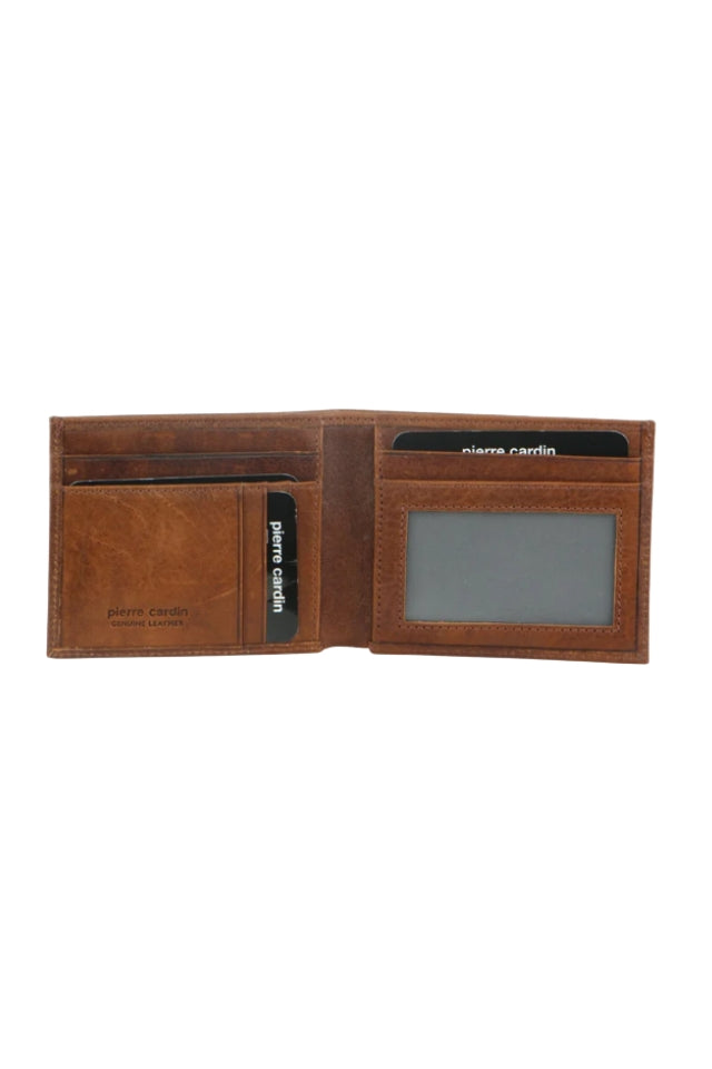 Italian Leather Bi-Fold Men's Wallet