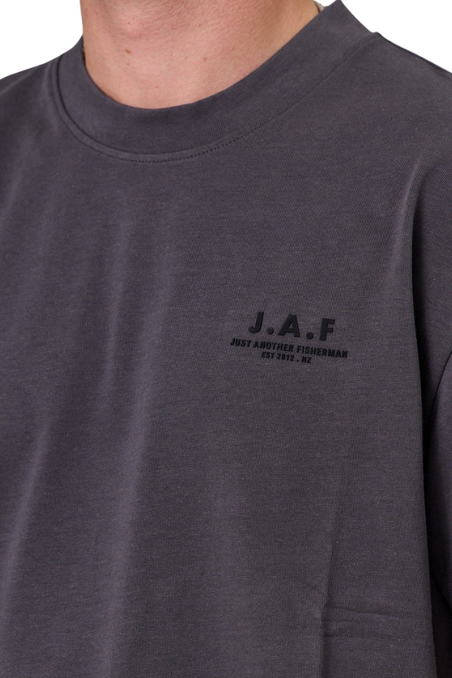 J.A.F Heavy Shore Tee - Antique Black