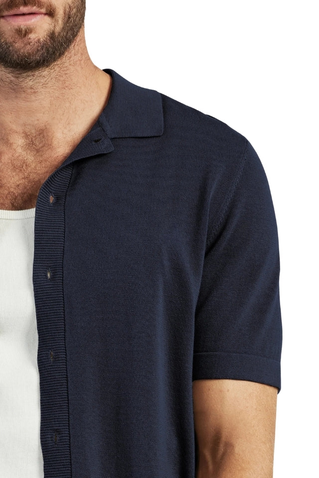 Jackson Knit Polo - Navy