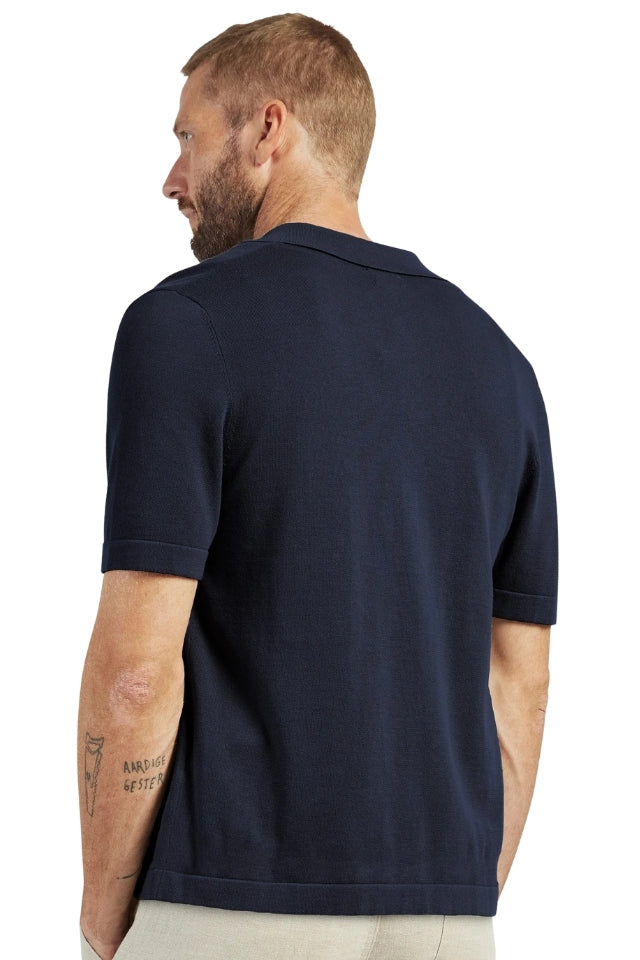 Jackson Knit Polo - Navy