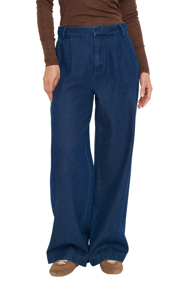 JaclynSZ Pants – Dark Blue Denim