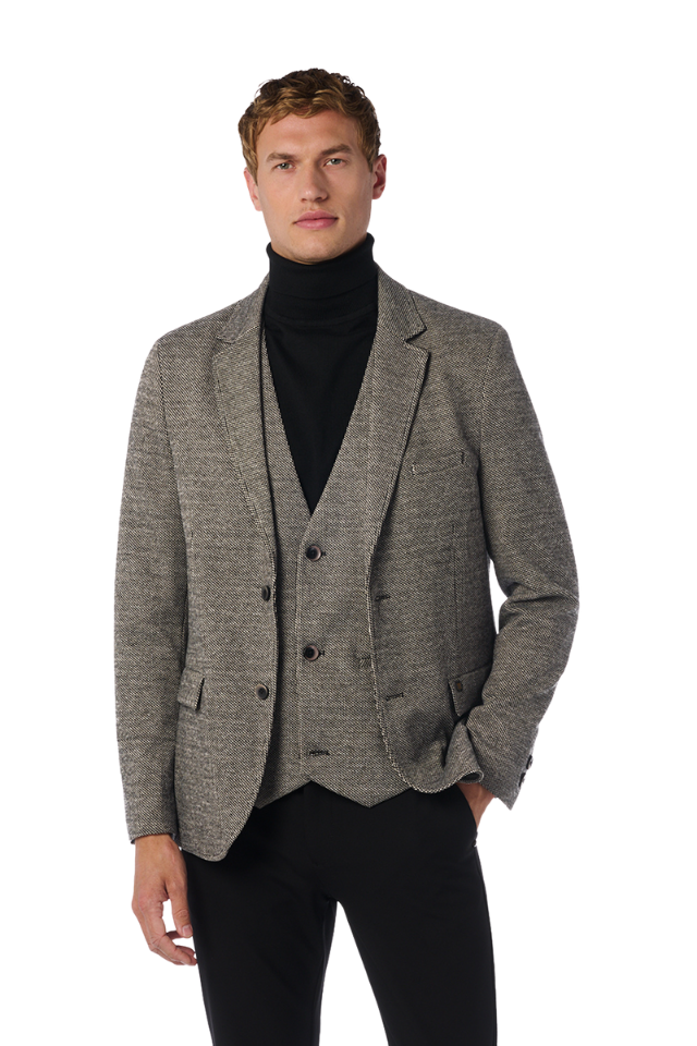 Jersey Melange Blazer