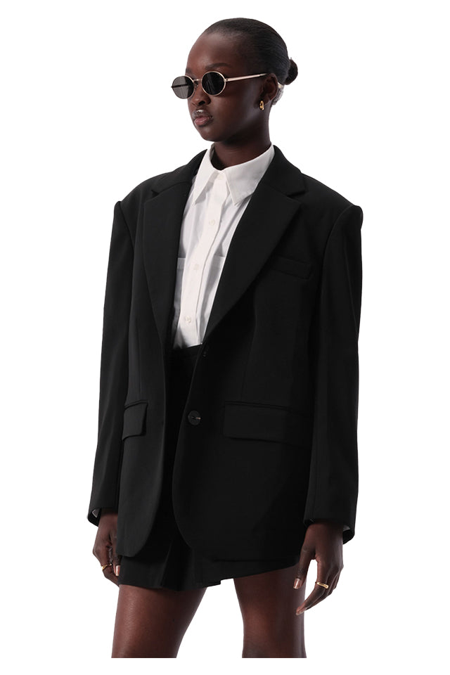K31501 Elka Collective Raquel Blazer Black 