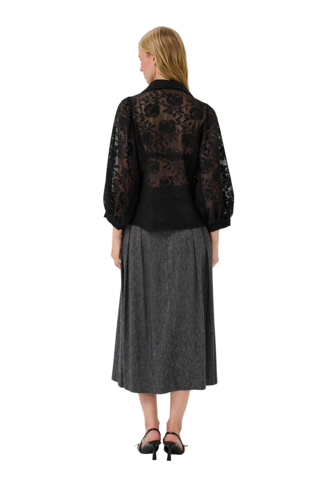 KBBrynja Frosty Blouse - Meteorite