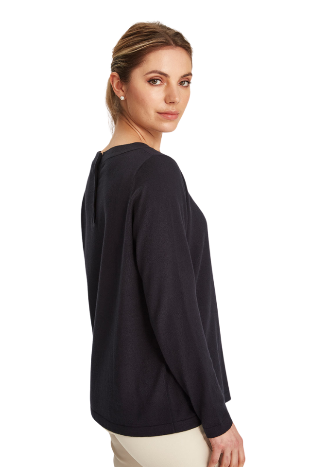 Kelly Jumper - Neat Navy