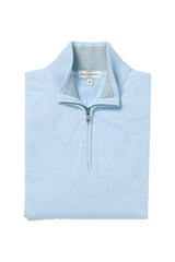 KNIW23025 Gazman High Flex Half Zip Sweater Sky Blue 