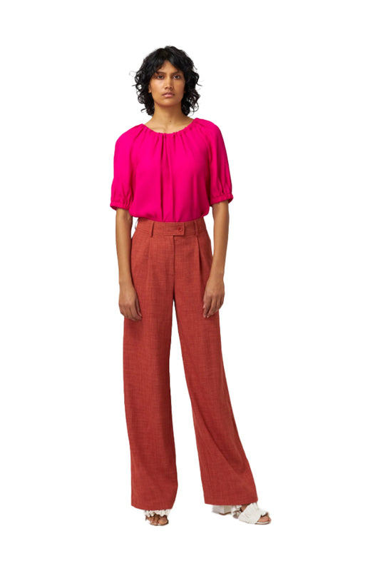 Kate Sylvester 223K204Z Alba Trouser Brick 