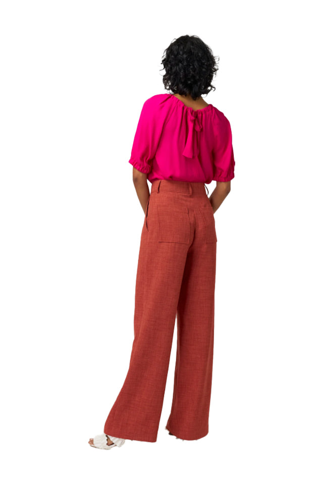 Kate Sylvester 223K204Z Alba Trouser Brick 