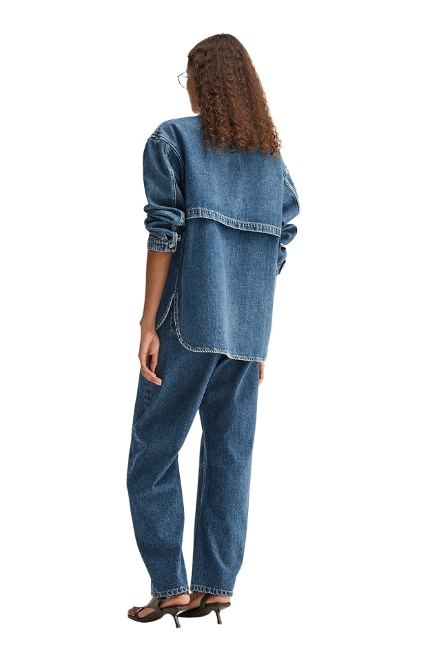Kennedy Denim Shirt - Dark Indigo