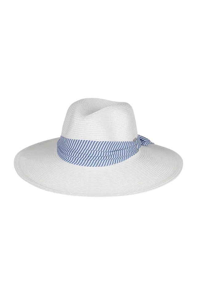 Kimberly Wide Brim - White