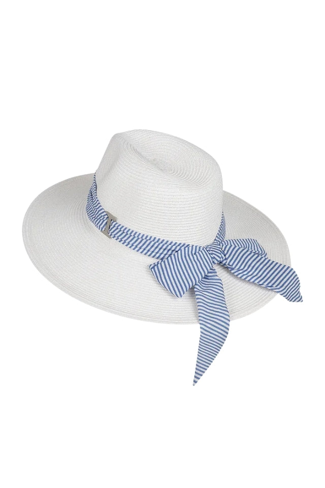 Kimberly Wide Brim - White