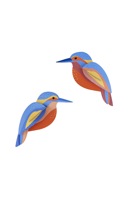 Wall Garden Birds - Kingfishers