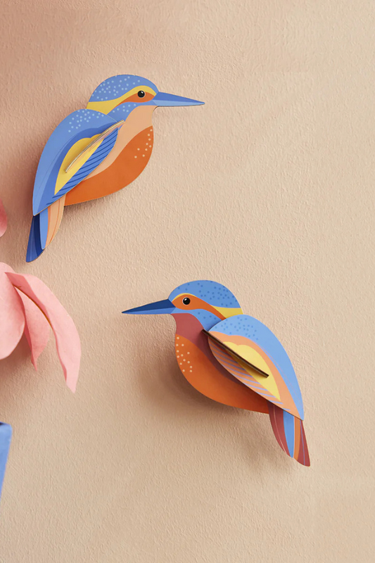 Wall Garden Birds - Kingfishers