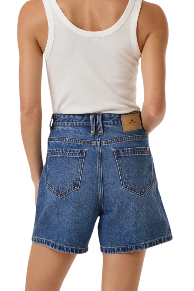 Koko Short - Double Rinsed Blue