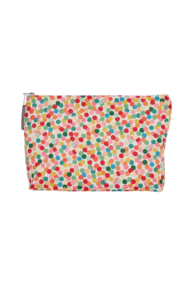 Linen Cos Bag - Confetti