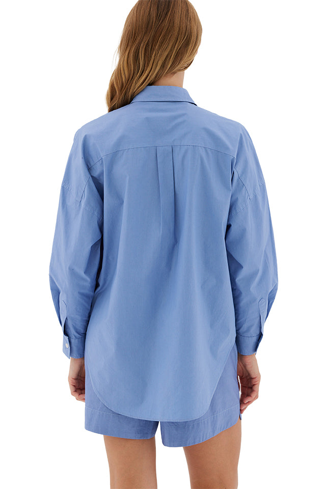 LMCS006 LMND Chiara Classic Shirt Powder Blue