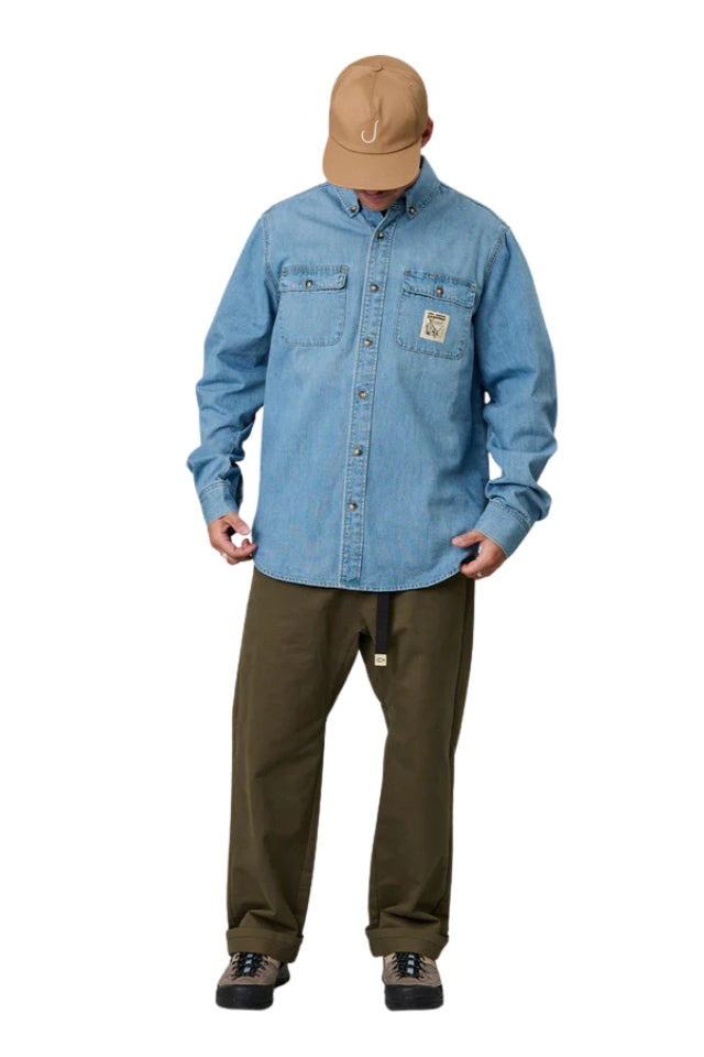 Loyalty Denim Shirt - Light Blue
