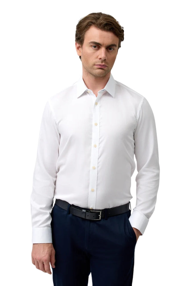 Luxe Woven Shirt Slim Fit