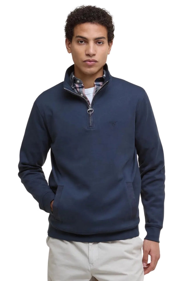 Lambeth Interlock Half Zip Sweatshirt