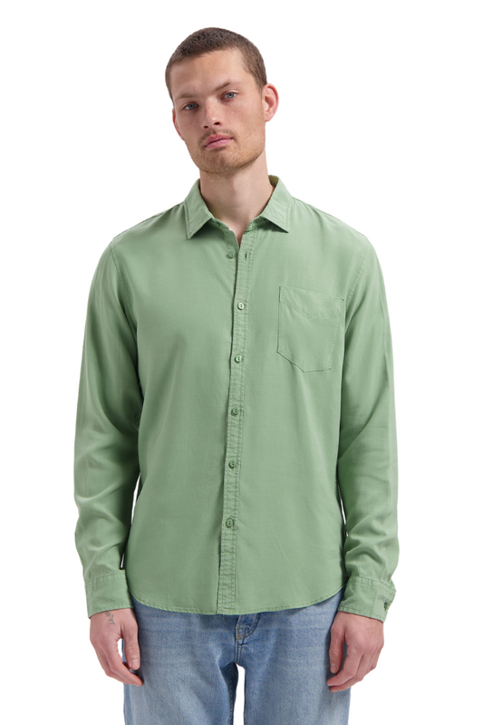 Lamont Shirt - Loden Frost