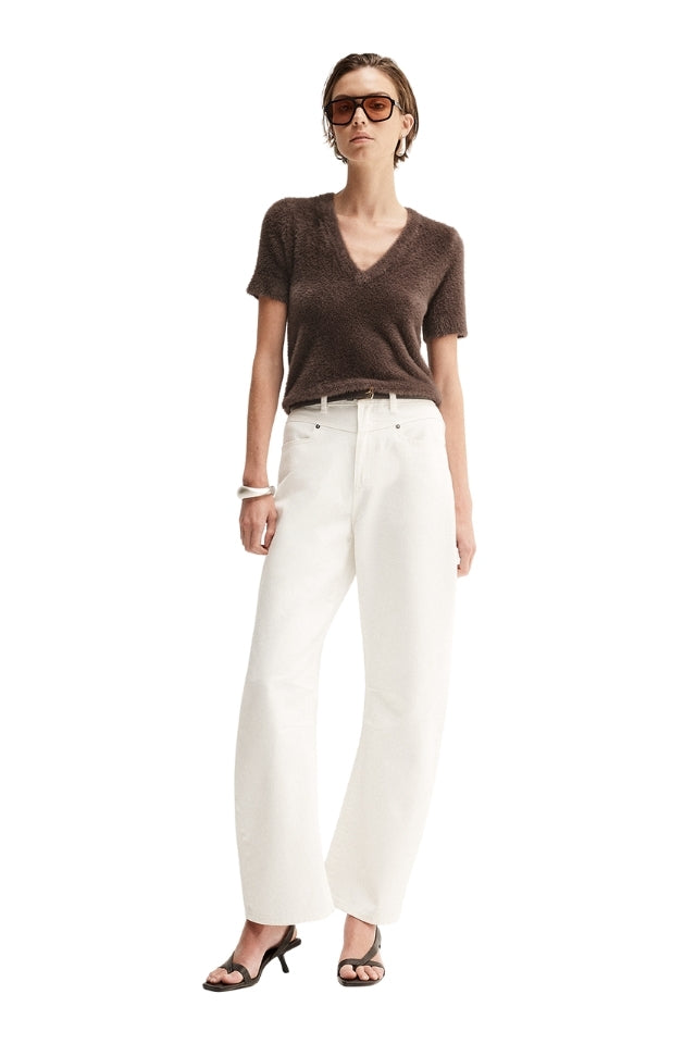 Landon Knit Top - Chocolate