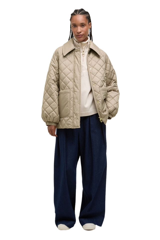 Laoise Quilted Jacket - Honey/Ancient Poplar