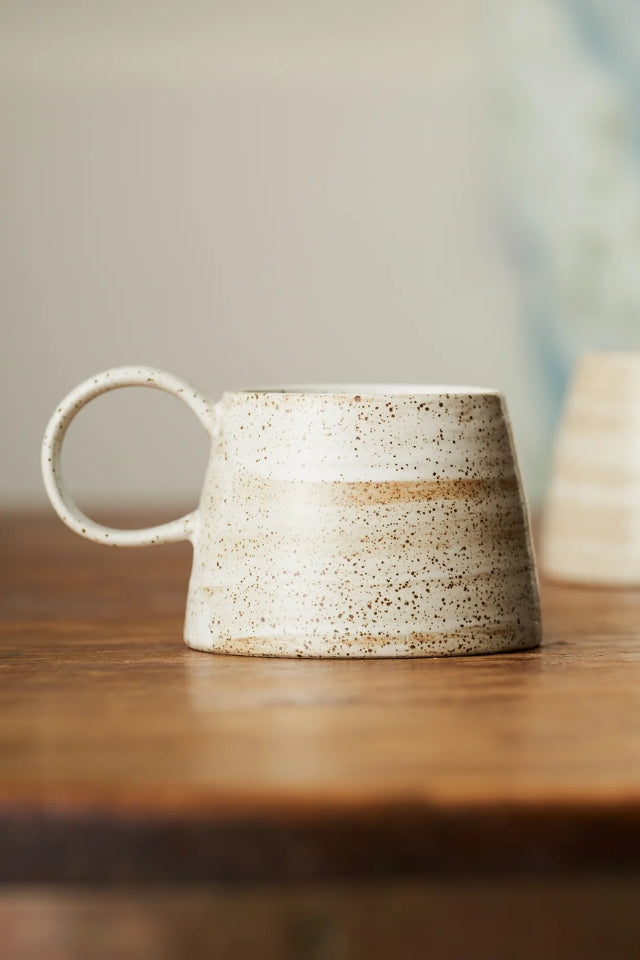 Large Handle Mug - Ceylon White