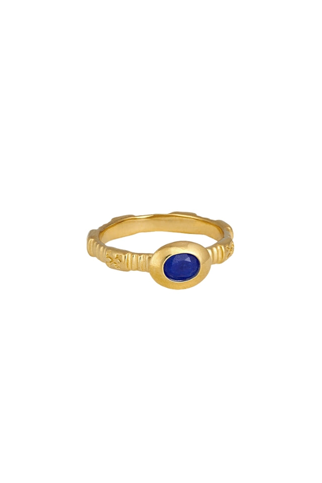 Lazuli Ring - Gold Vermeil