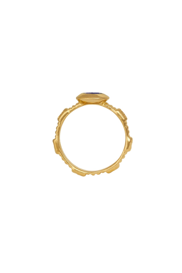 Lazuli Ring - Gold Vermeil