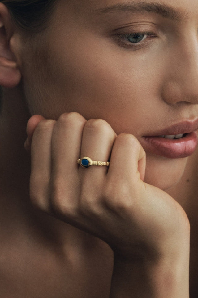 Lazuli Ring - Gold Vermeil