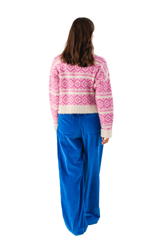 Lottie Jumper LS - Neon Pink