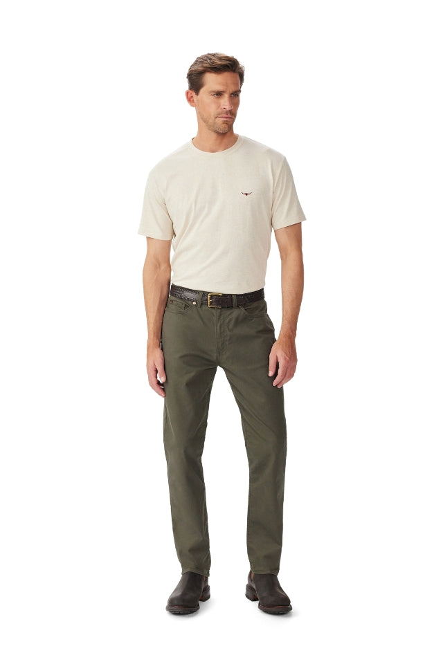Loxton 5 Pocket - Olive
