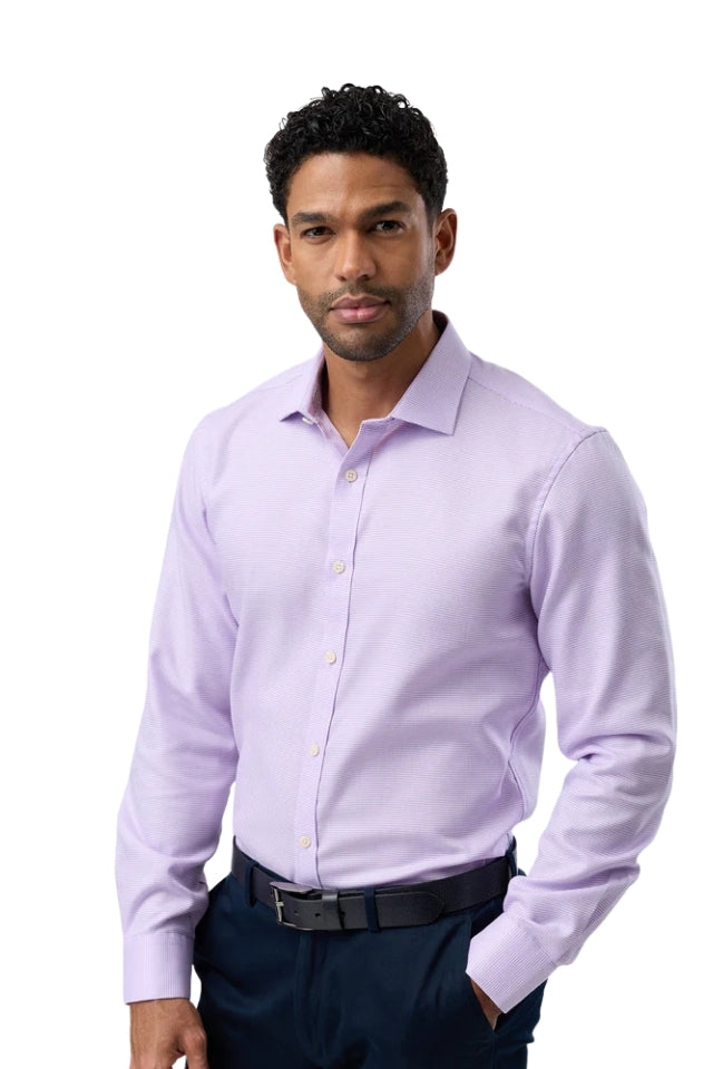 Luxe Woven Shirt - Lilac