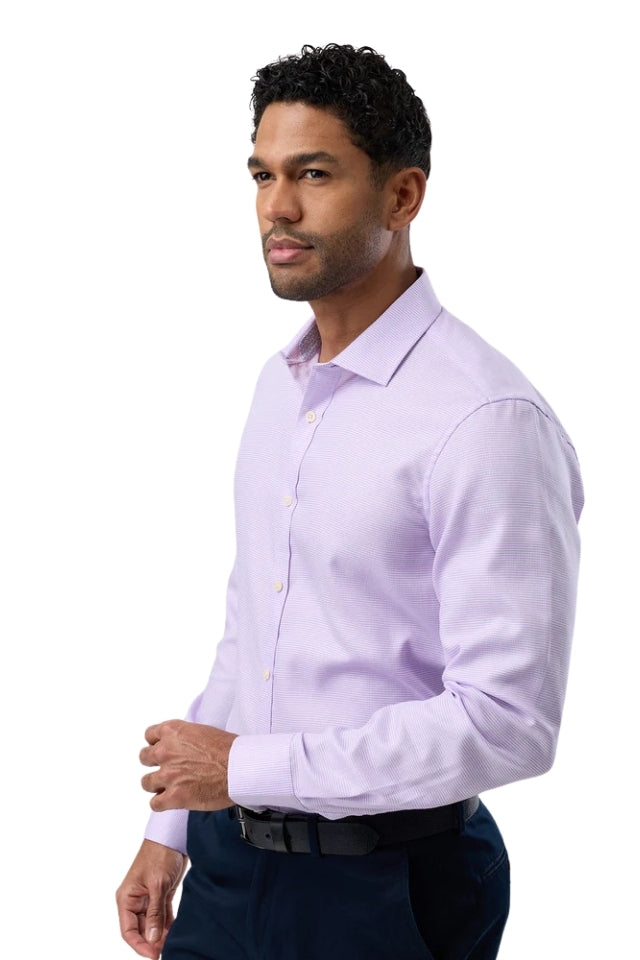 Luxe Woven Shirt - Lilac