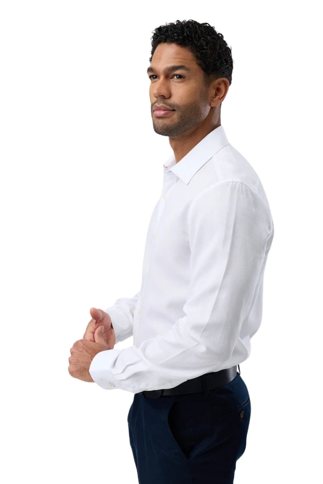 Luxe Woven Shirt - White