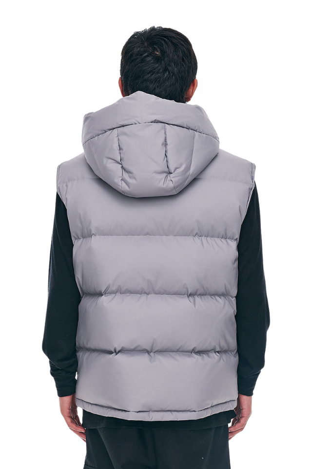 Mens Block Down Vest