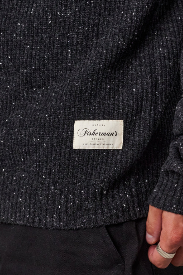 Merino seagoing zip knit