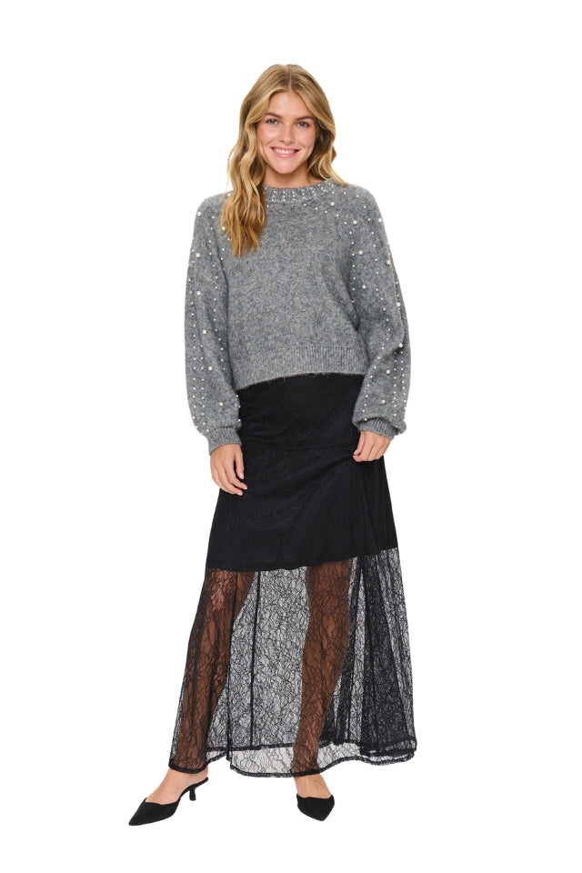 MadeleineSZ Pullover – Gunmetal Melange