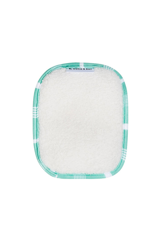 Home Reusable Makeup Wipes - Eucalyptus Green