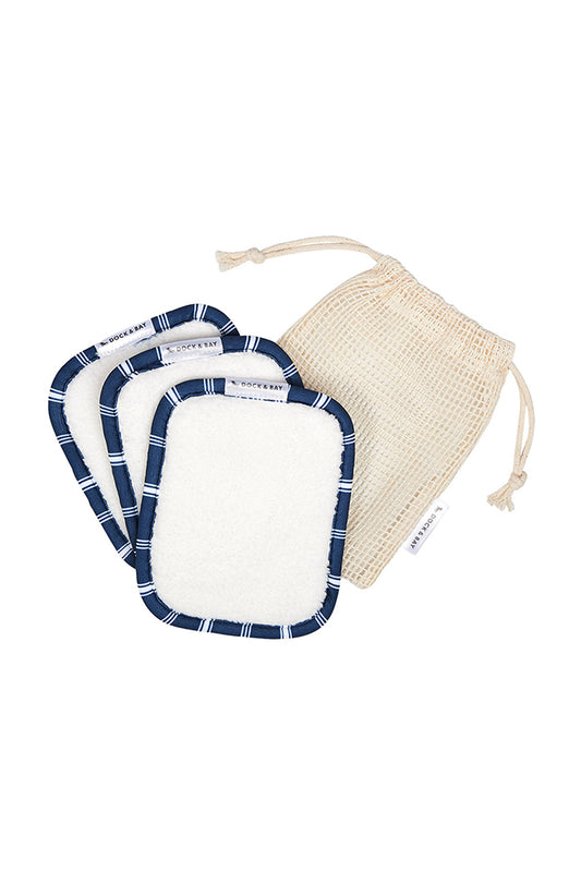 Home Reusable Makeup Wipes - Patchouli Navy