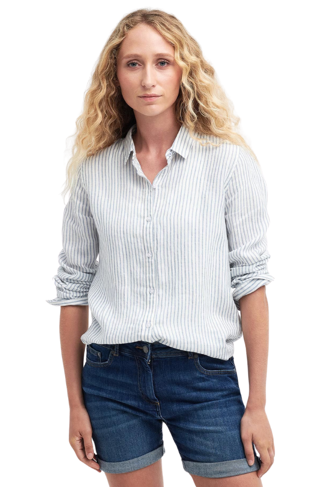 Marine Shirt - Chambray Stripe