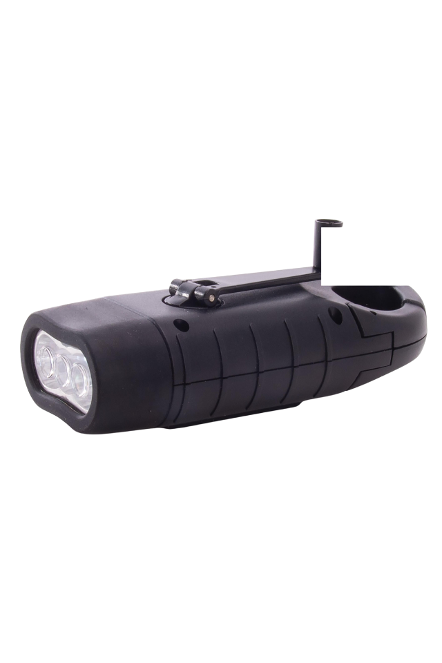 Solar Crank Torch