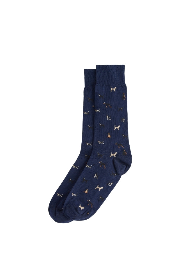 Mavin Socks - Mid Blue/Dog
