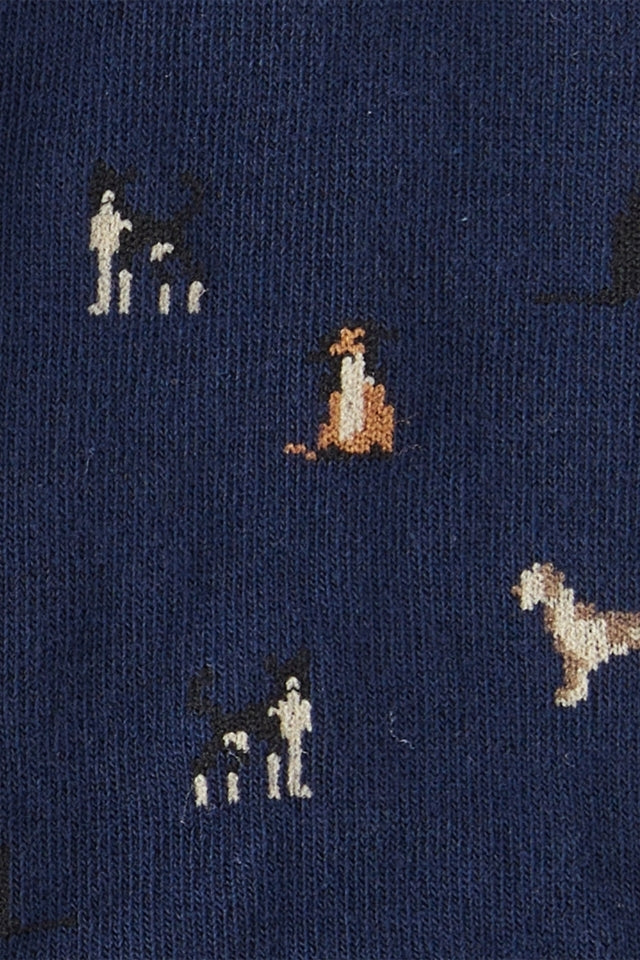 Mavin Socks - Mid Blue/Dog
