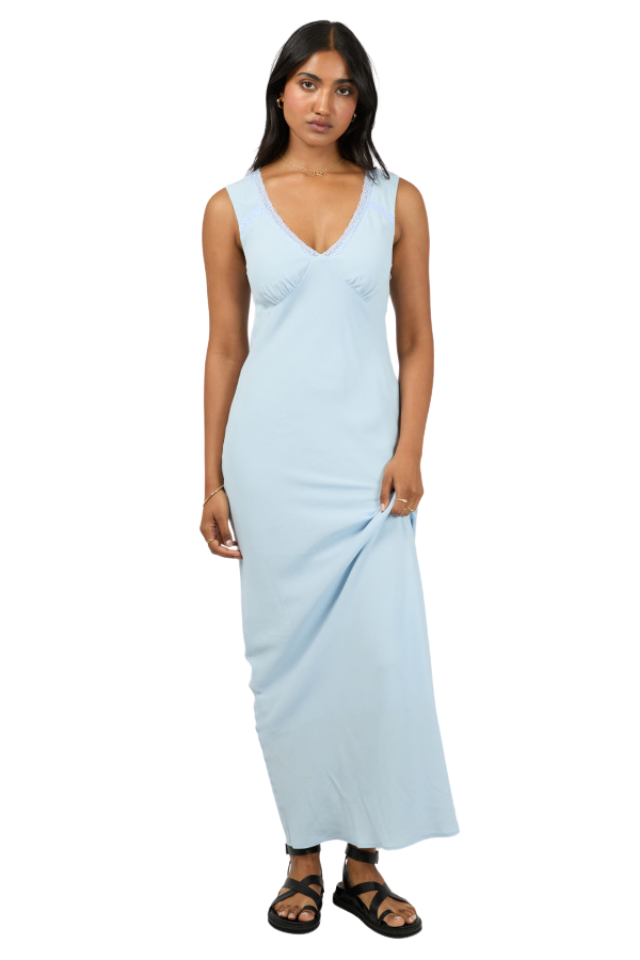 Maybelle Maxi Dress - Sky Blue